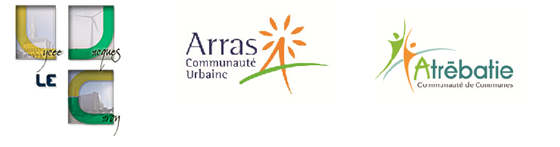 logos JLC CUA Atrébatie